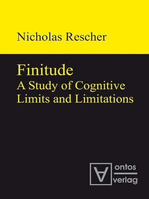 cover image of Finitude